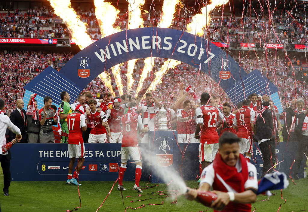 Arsenal win the FA Cup again after beating the betting websites heavy favourites