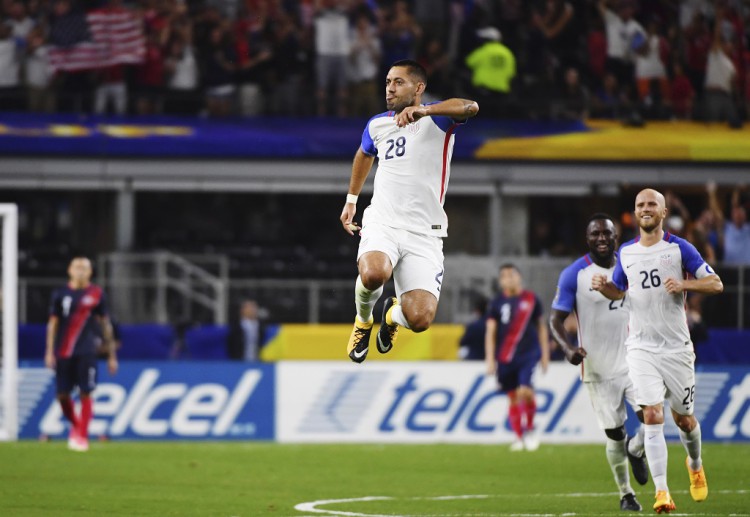 Clint Dempsey gia nhiệt cho cá cược trực tiếp ở Gold Cup sau khi đưa Mỹ đến chiến thắng 2-0 trước Costa Rica