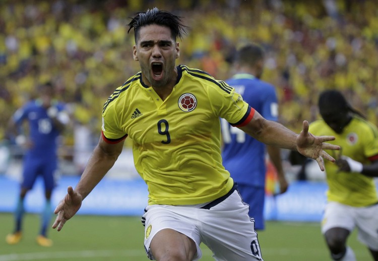 Radamel Falcao cancels out Brazil's first-half goal as Colombia force a 1-1 live betting draw