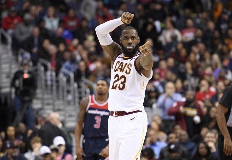 Live betting fans in NBA are thrilled to see The King smashed the Wizards to give the Cavaliers another impressive win