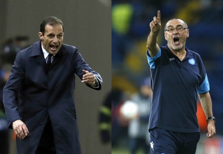 Maurizio Sarri urge his Napoli side to focus not on Serie A title fight, but on beautiful football games