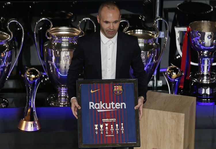 Andres Iniesta tinggalkan Barcelona musim ini