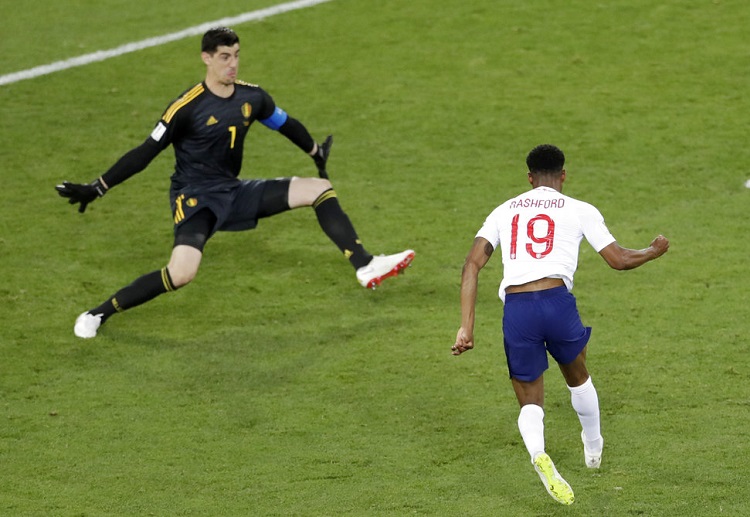 Sensational miss by Marcus Rashford in World Cup 2018