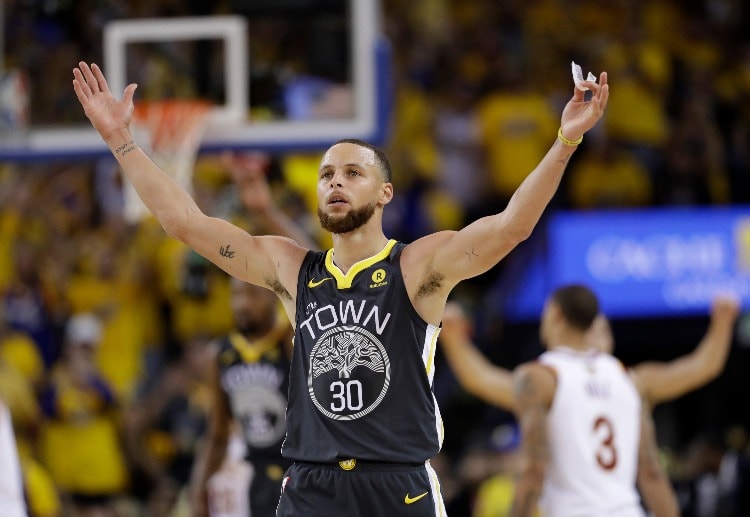 Taruhan basket Stephen Curry Warriors