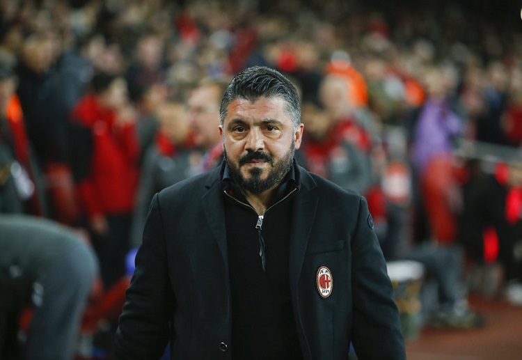 Gennaro Gattuso will be delighted to watch his side AC Milan vs  Manchester United in ICC 