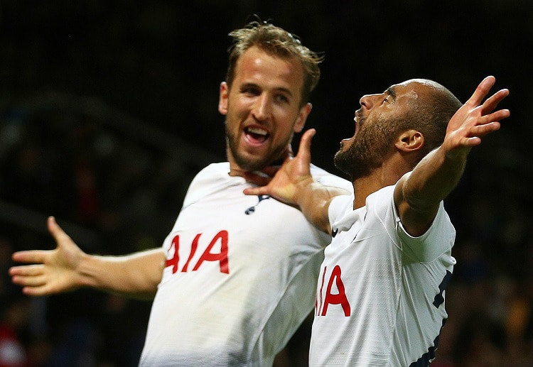 Tottenham Hotspur's Lucas Moura scored twice during their Premier League match versus Manchester United at Old Trafford