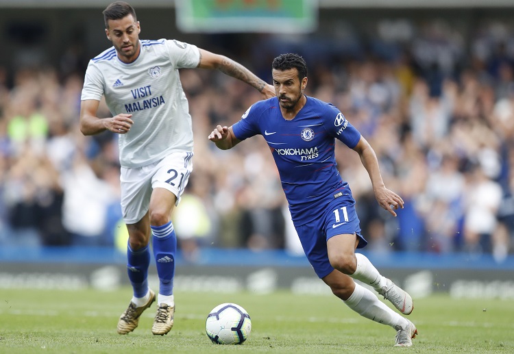 Pedro played well despite missing a lot of chances and replaced by Willian in the Premier League Chelsea vs Cardiff City