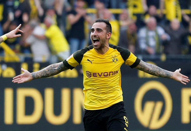 Super sub Paco Alcacer scored a stunning free kick to snatch the win in their Bundesliga clash against Augsburg