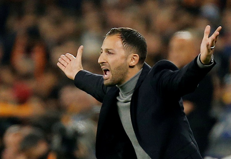 Domenico Tedesco will attempt for a giant-killing as they face the Bundesliga leader in Revierderby