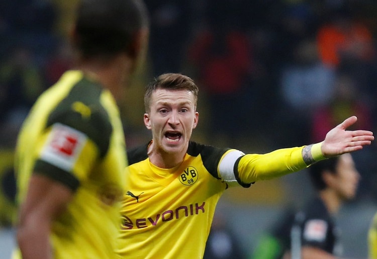 Marco Reus is expected to lead Dortmund's front-line in their Bundesliga match against Hoffenheim