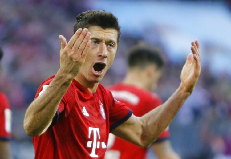 Robert Lewandowski has plundered eight of his 21 Bundesliga goals so far this season in his last five matches