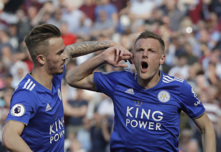 Jamie Vardy has now 18 goals in the Premier League