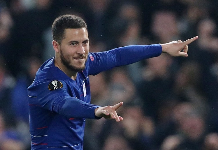 Eden Hazard brings victory for Chelsea as they beat Eintracht Frankfurt in the Europa League semi-final