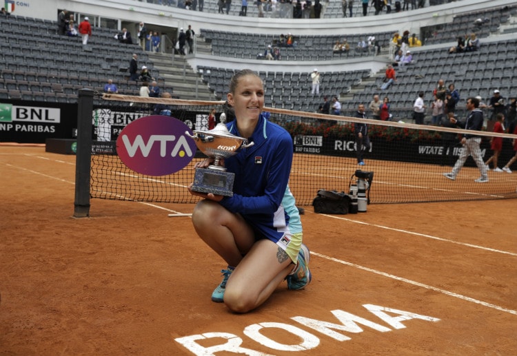 Tin tức cược thể thao miễn phí: Pliskova lên ngôi vô địch Rome Masters 2019