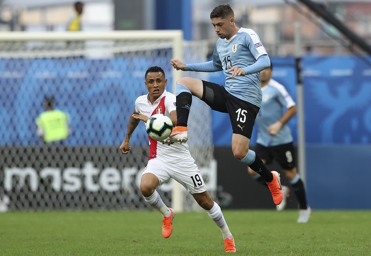 เฟเดริโก้ บัลเบร์เด้ เป็นตัวจริงให้กับ อุรุกวัย ในศึกโคปา อเมริกา 2019