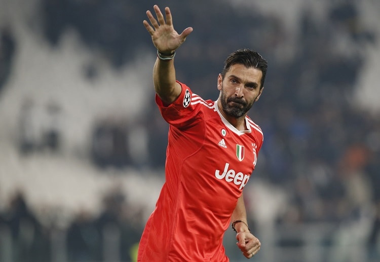 Gianluigi Buffon makes a remarkable save during a recent International Champions Cup match