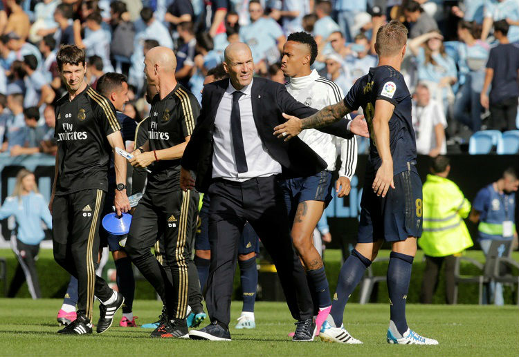 Lanjutan la liga antara Real Madrid vs Valladolid