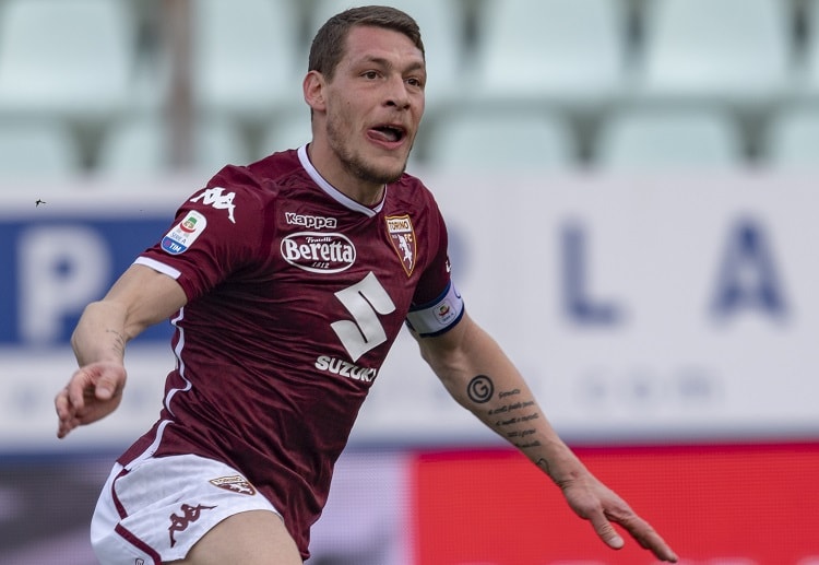 Andrea Belotti leads Torino to a win over Milan in their recent Serie A clash