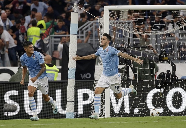 Luis Alberto rescue Lazio after he scores an equaliser against AS Roma in Serie A