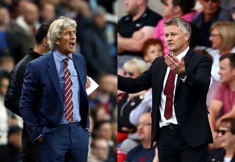 Manuel Pellegrini and Ole Gunnar Solskjaer prepare their side as they clash in Premier League