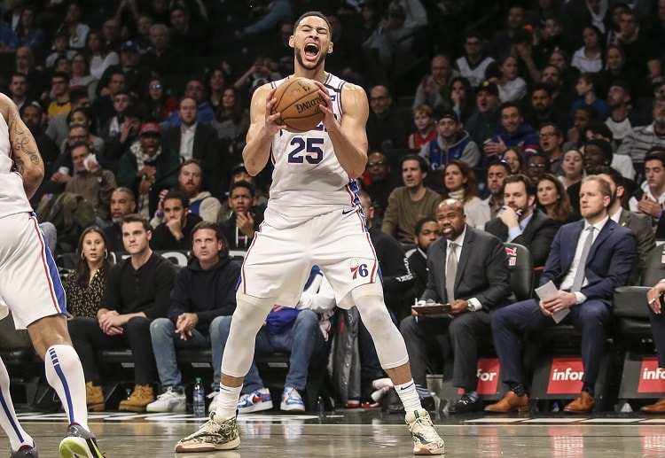 Ben Simmons tied a career high with 34 points to send the Philadelphia 76ers to a 117-111 NBA win over the Brooklyn Nets