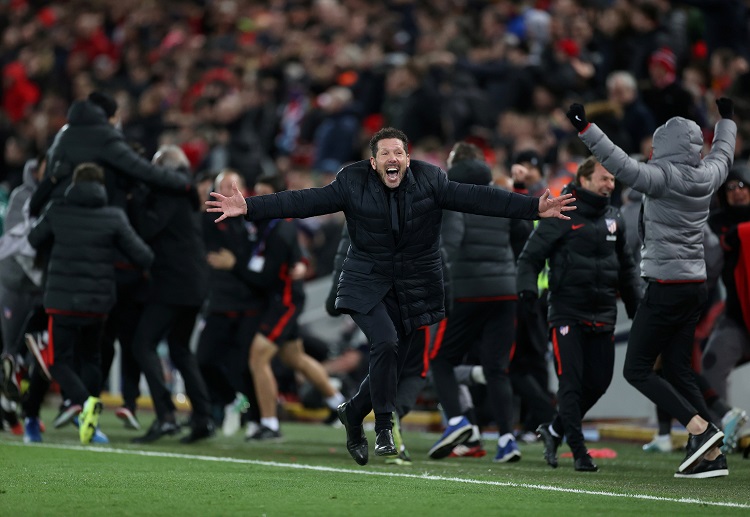 Champions League: Hàng thủ Atletico hoạt động cực kỳ vất vả