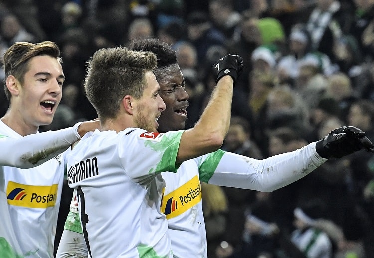 Borussia Monchengladbach beat Bayern Munich, 2-1, during their Bundesliga clash