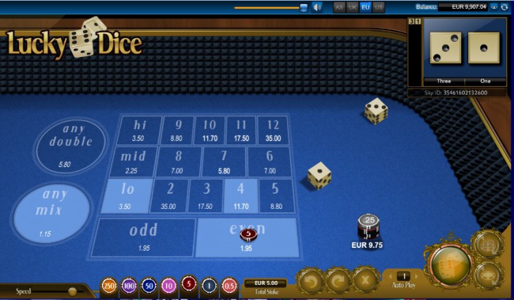 Big payouts and winning opportunities await you in SBOBET’s Lucky Dice casino game!