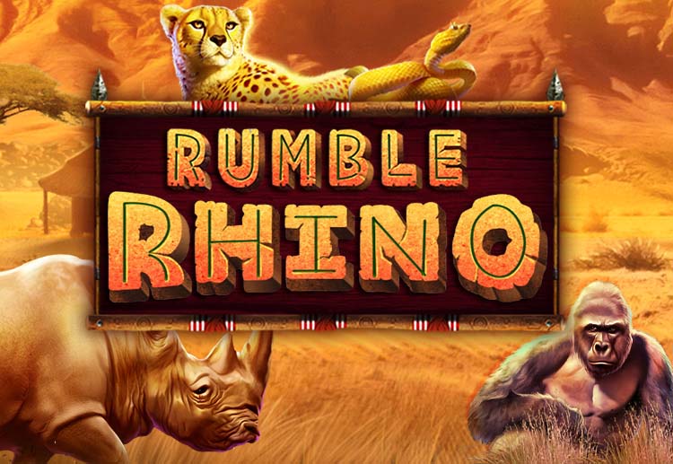 SBOBET เปิดให้บริการเกมสล็อต Rumble Rhino เกมน้องใหม่จากค่าย Pariplay