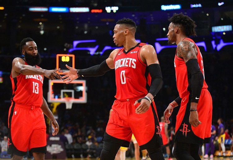 Russell Westbrook and James Harden are spearheading Houston Rockets when they travel to Orlando for the NBA resumption