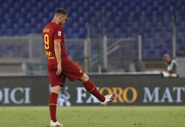 意甲 罗马 的哲科获得黄牌