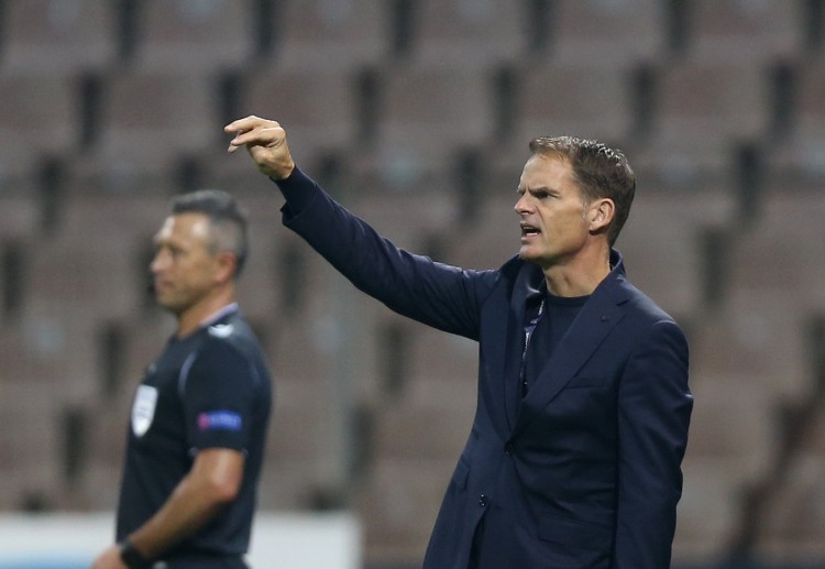 弗兰克·德布尔期待他的球队取得好成绩