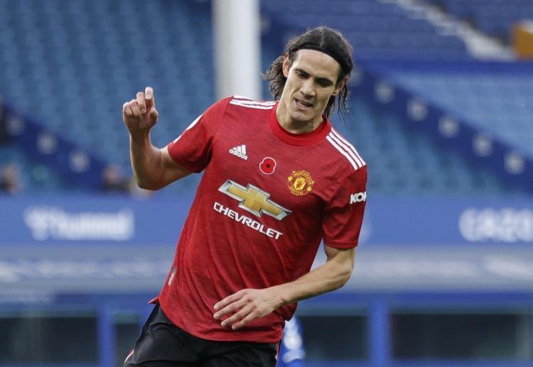 Cavani cetak gol di menit akhir kontra Everton di pekan ke-8 Liga Inggris