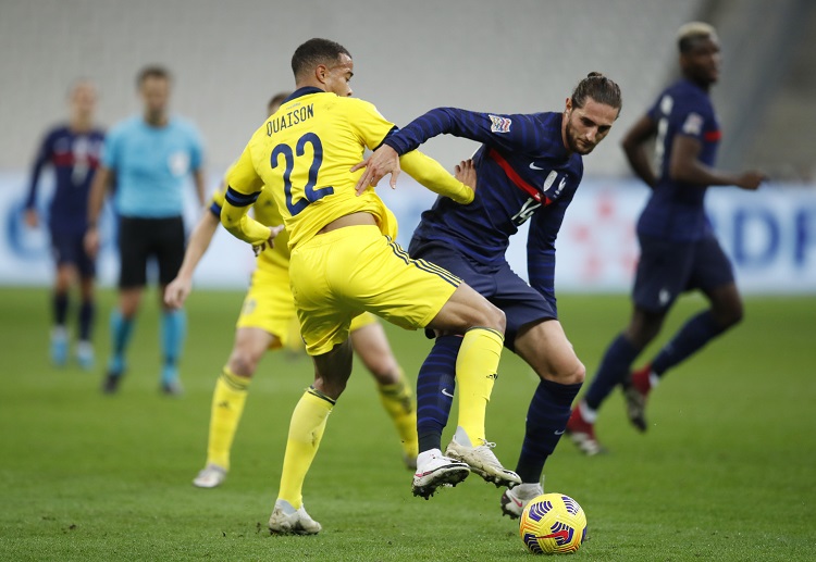 欧国联瑞典奎森正在寻求突破