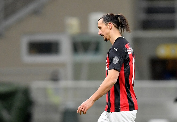 Coppa Italia News: AC Milan's Zlatan Ibrahimovic was sent off after earlier clashing with Inter Milan's Romelu Lukaku