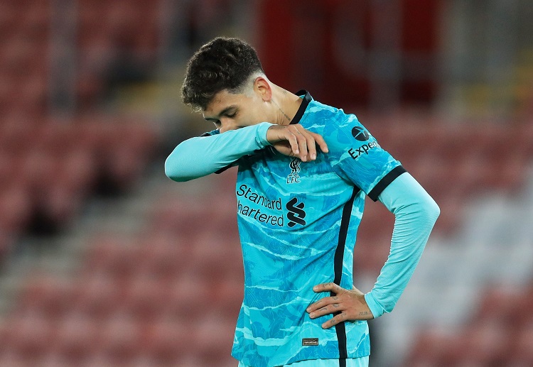 英超 利物浦 的菲尔米诺的行动瞬间