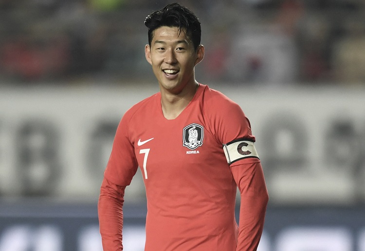 손흥민은 불행히도 일본을 상대하는 한국의 국가대표 친선경기에 출전하지 못한다.