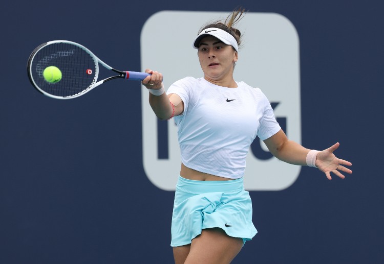 ข่าวเทนนิส บิอันก้า อันดรีสคู ลงสนามในการแข่งขัน ไมอามี่ โอเพ่น