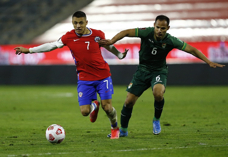 Hasil Kualifikasi Piala Dunia 2022 zona CONMEBOL: Chile 1-1 Bolivia