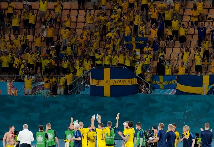 Thụy Điển sẽ đối đầu với Ukraina ở vòng 1/8 Euro 2020.