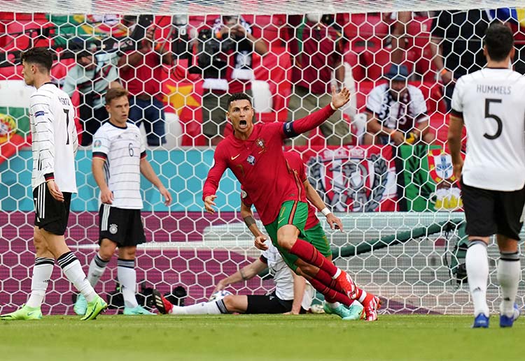 Cristiano Ronaldo extends his Euro 2020 goal record but Portugal suffered defeat to Germany