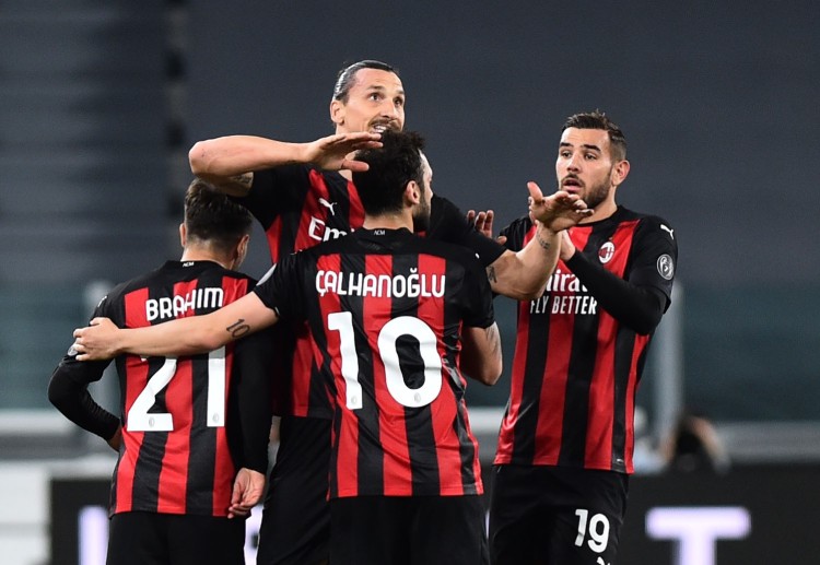 意甲AC米兰 伊布的赛场动态