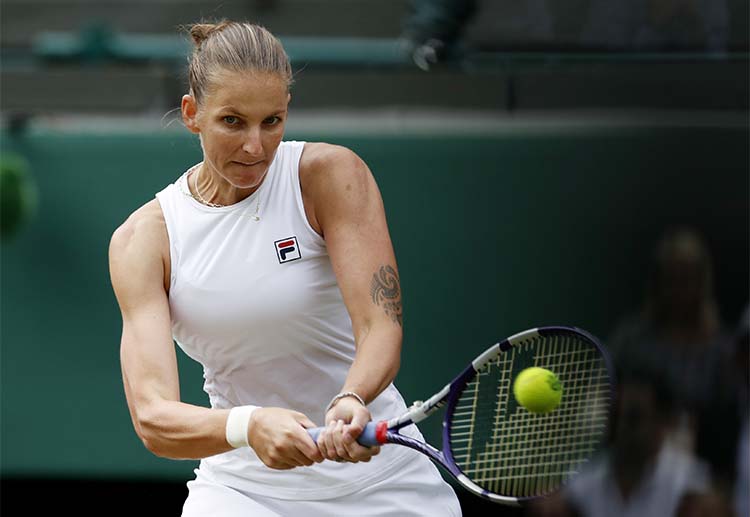 ข่าวเทนนิส คาโรไลน่า พลิสโคว่า ในการแข่งขัน แกรนด์สแลม วิมเบิลดัน 2021