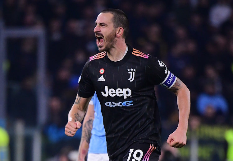 Leonardo Bonucci andalan Juventus di Serie A.