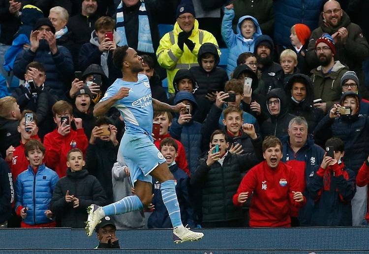 Raheem Sterling jadi andalan Manchester City di Premier League musim ini