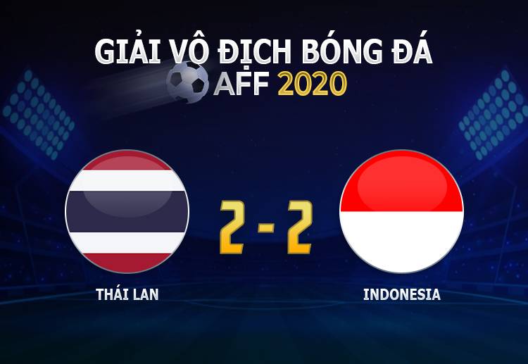 Highlights AFF Cup 2021 Thái Lan 2-2 Indonesia.