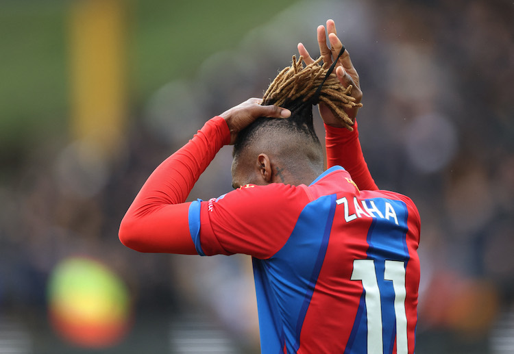 Wilfried Zaha incar kemenangan di Liga Inggris.