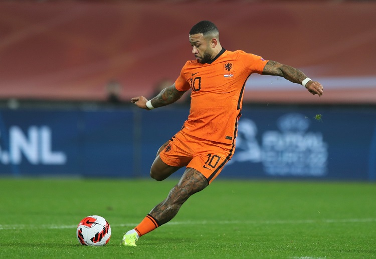 Belanda andalkan Memphis Depay untuk mencetak gol di uji coba internasional 2022