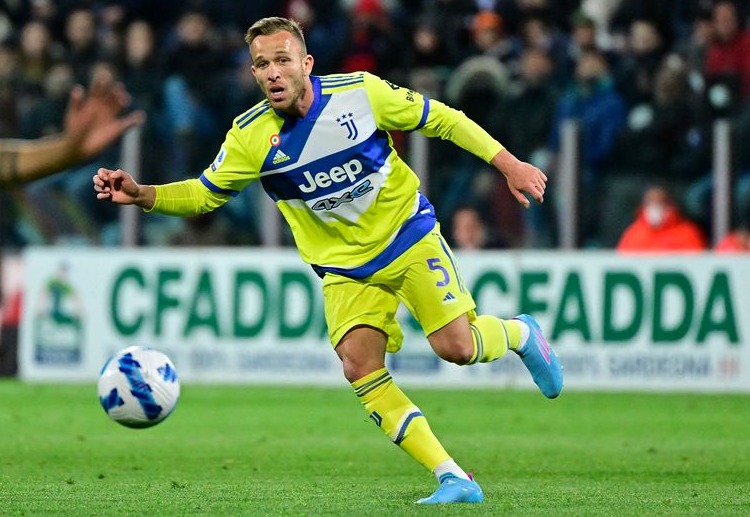 Arthur Melo had been underused by Juventus during the 2020/21 Serie A season