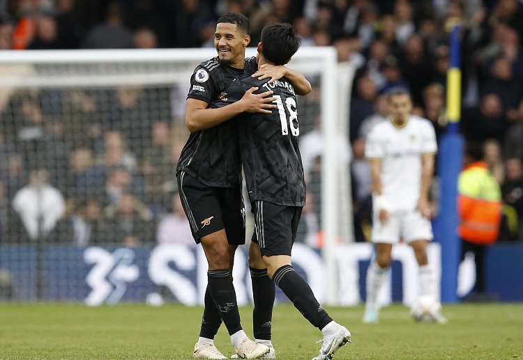 Football: William Saliba has been a crucial part of the Gunners' rise to the top of the Premier League